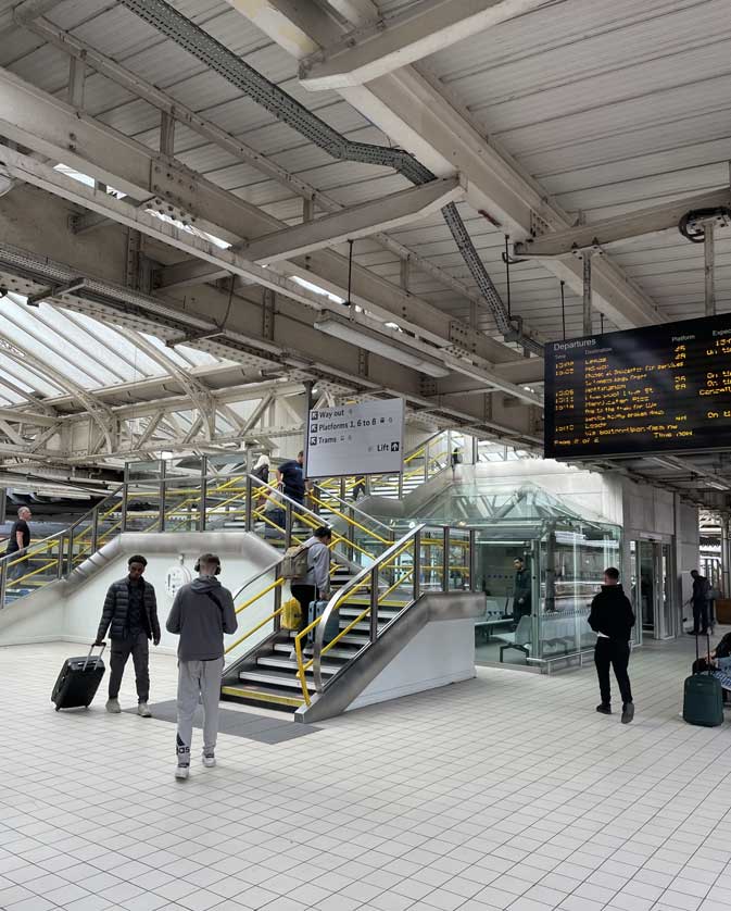 Sheffield Platform Layout Sheffield Station Yorkshire | Britain Visitor - Travel Guide To Britain